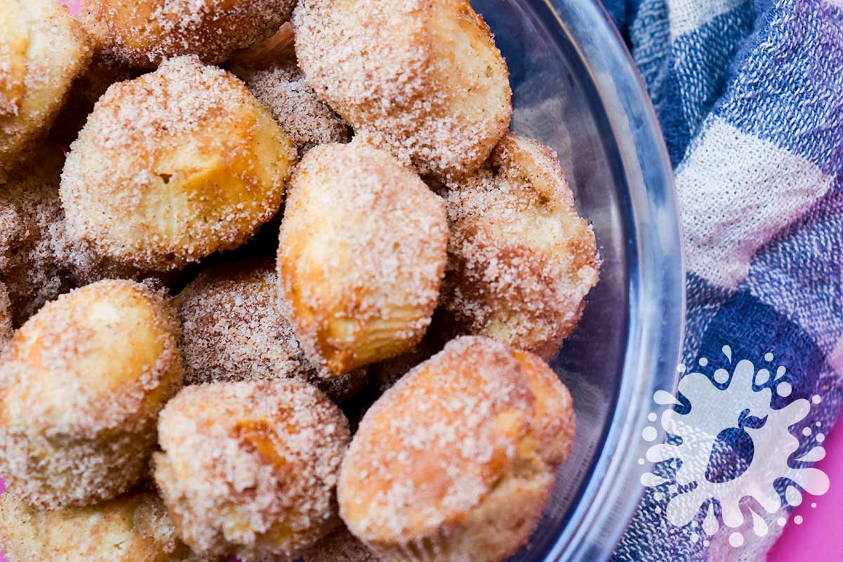 Bolinho de Chuva Assado na AirFryer