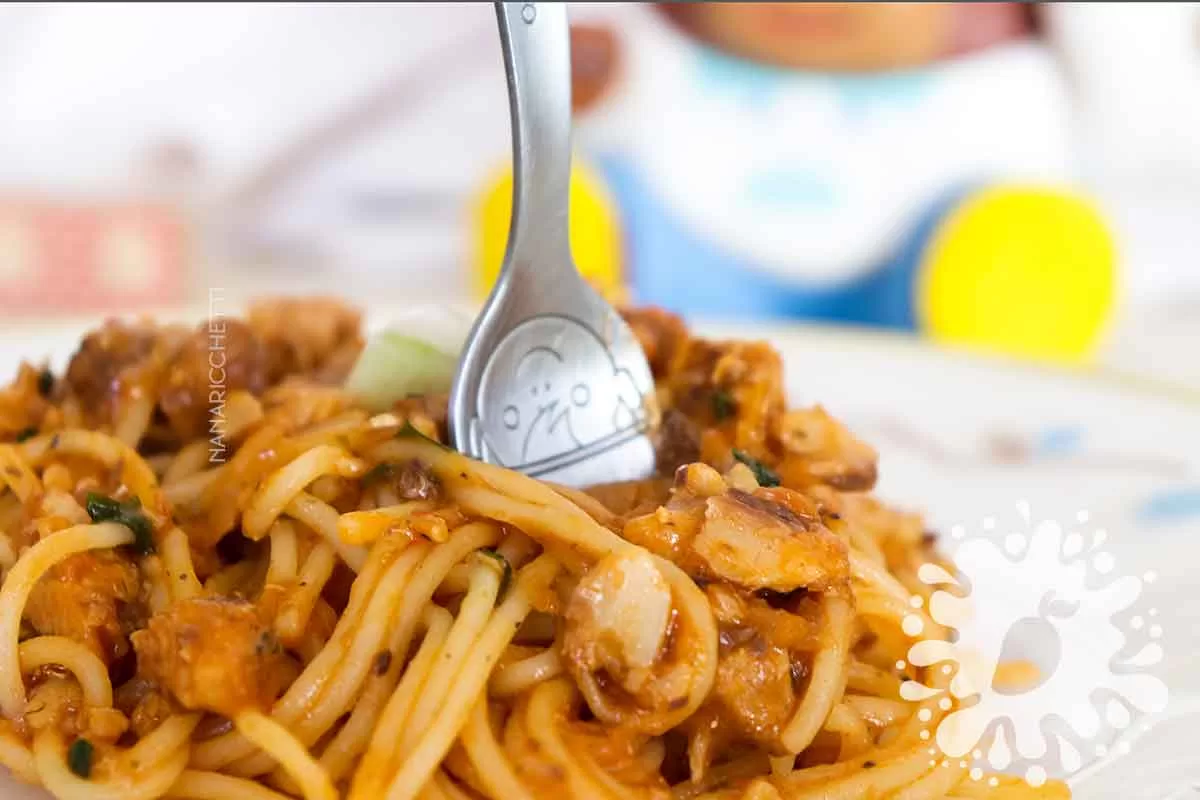 Espaguete com Molho de Sardinha
